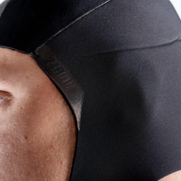 Cagoule néoprène réglable noire natation eau libre |Z3R0D