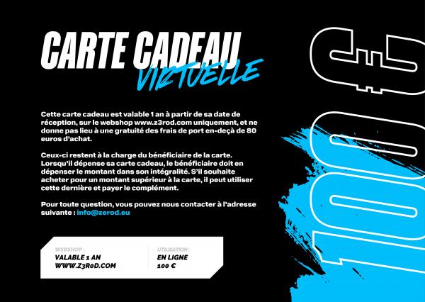 Z3R0D carte cadeau - offrez du triathlon !