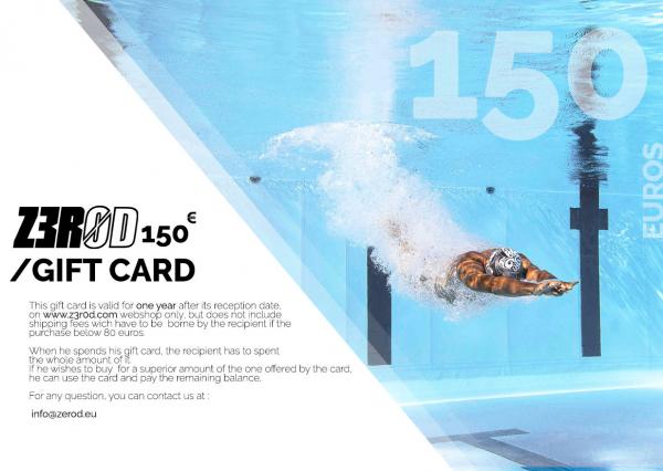 Z3R0D gift card - offer triathlon gear and accessories!