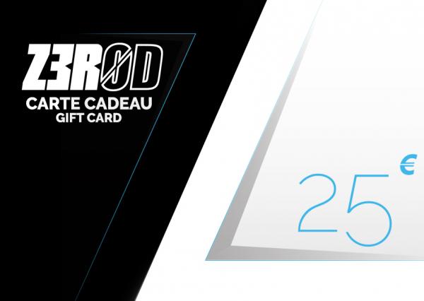 Z3R0D gift card - offer triathlon gear and accessories!