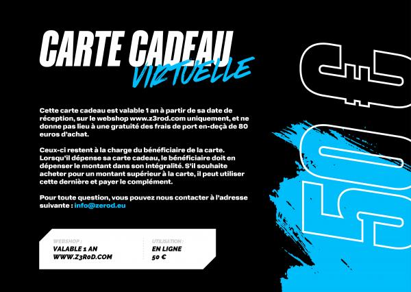 Z3R0D carte cadeau - offrez du triathlon !