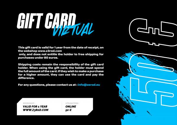 Z3R0D carte cadeau - offrez du triathlon !