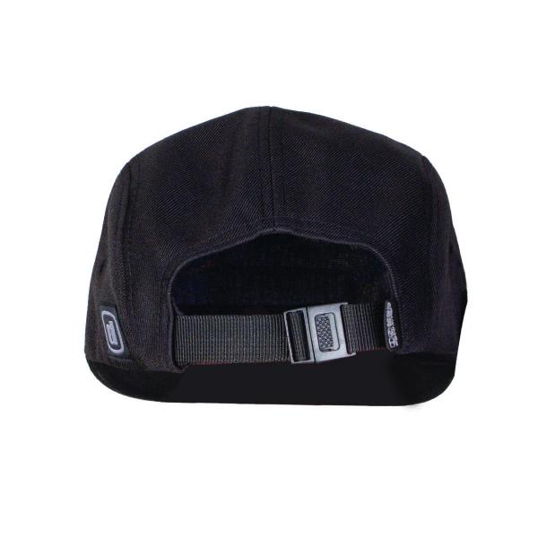 Z3R0D 5 panel cap - black series