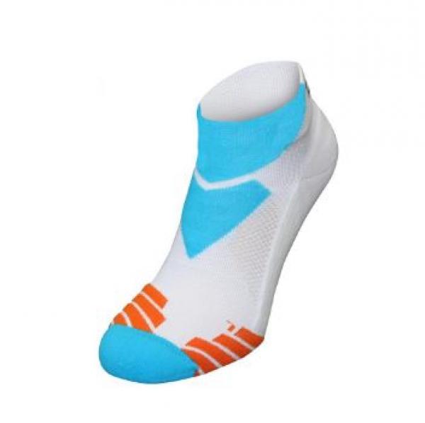 Z3R0D - White low socks for running, cycling, triathlon and sports training.