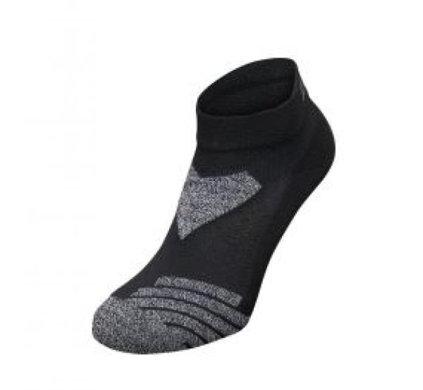 Z3R0D - Black low socks for running, cycling, triathlon and sports training.