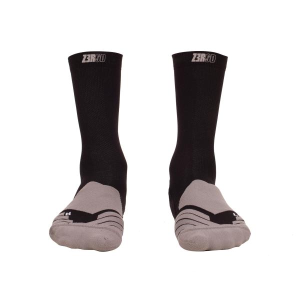 Z3R0D - Chaussettes de triathlon #racehard #trainhard vendues par 3 