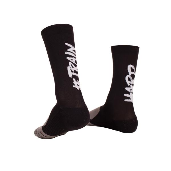 Z3R0D - Chaussettes de triathlon #racehard #trainhard vendues par 3 