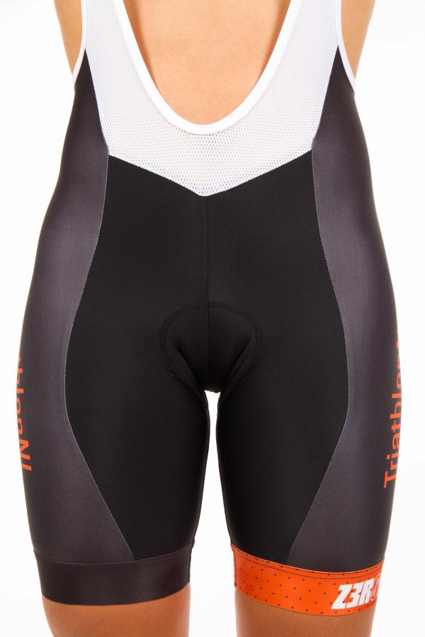 NETHERLANDS WOMAN CYCLING BIB SHORTS 