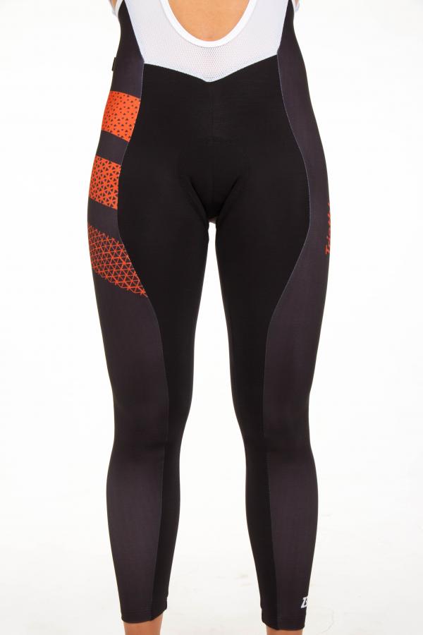 Dutch cycling woman bib tights | Z3R0D cycling gear for the Netherlands