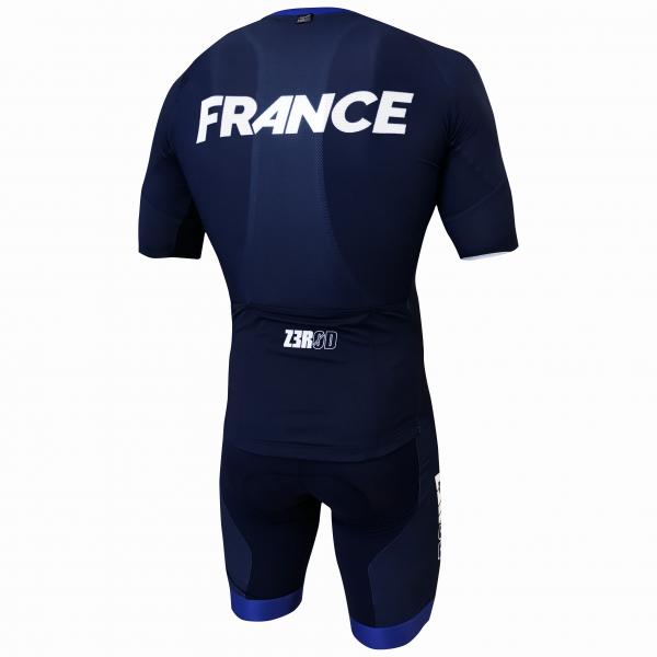 Cuissard vélo Z3R0D France, tenue de vélo pour hommes, bas de vélo