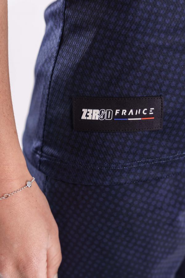 Débardeur course à pied homme équipe de France Z3R0D 