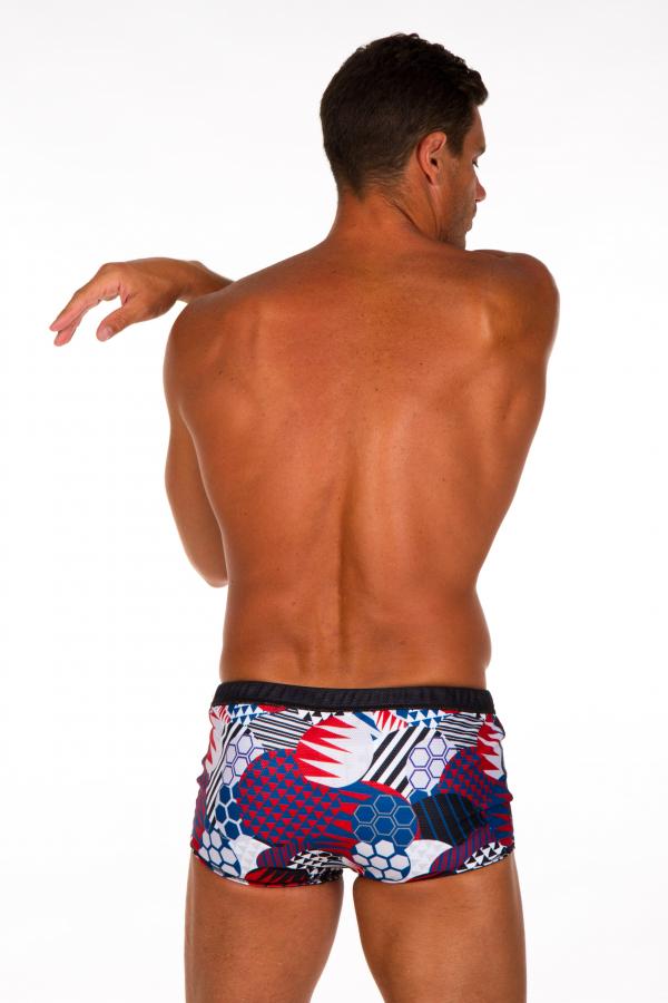 Dragshort natation homme patchwork | Z3R0D 