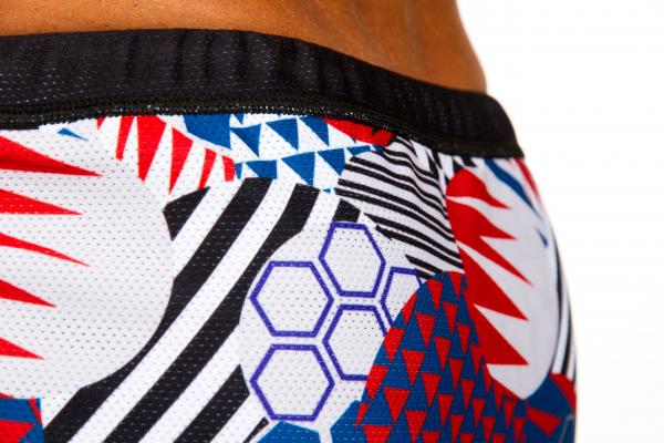 Man Patchwork swimming dragshorts | Z3R0D 