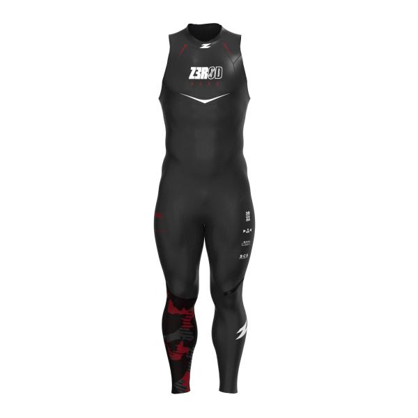 Triathlon neoprene Flex sleeveless wetsuit for men | Z3R0D