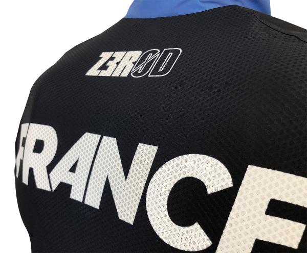 Gilet coupe-vent France Z3R0D - gilet sans manches vélo