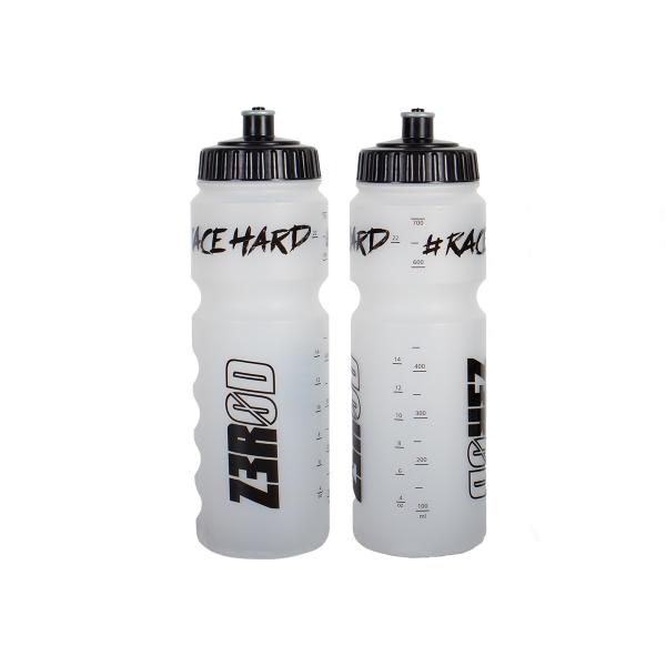 750mL transparent water bottle with graduation fort sports drink | Z3R0D