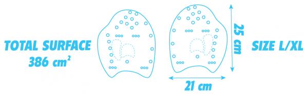 Plaquettes de natation grande taille | Z3R0D