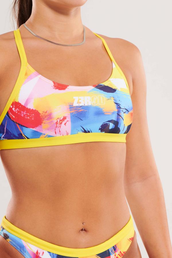 Haut de maillot de bain deux pièces femme Z3R0D - Brushwave