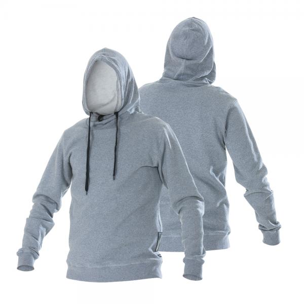 Z3R0D - GHOST HOODED SWEAT SHIRTS - GREY