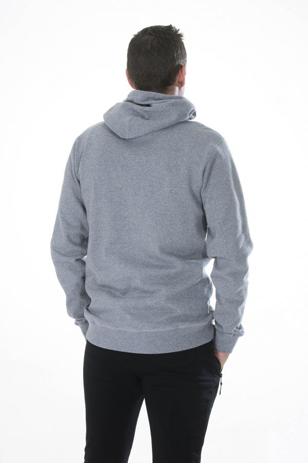 Z3R0D - GHOST HOODED SWEAT SHIRTS - GREY