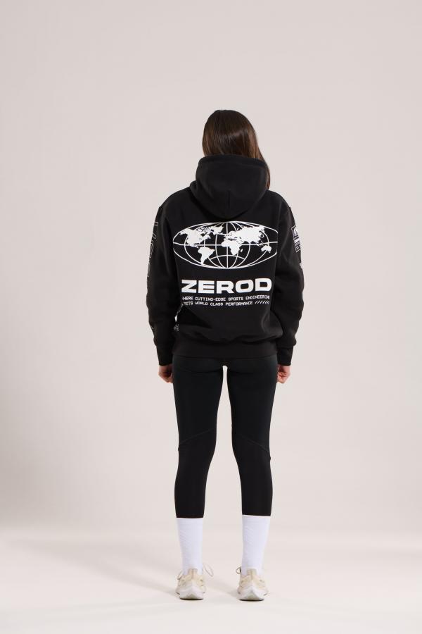 Z3R0D Vortex Black Hoodie