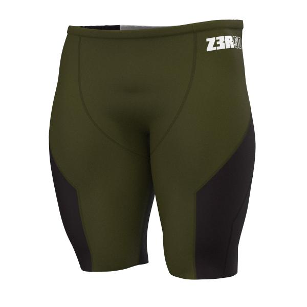 Man khaki and grey swimming jammer | Z3R0D