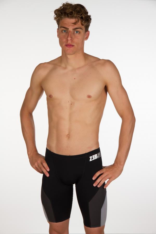 Man black and grey swimming jammer | Z3R0D