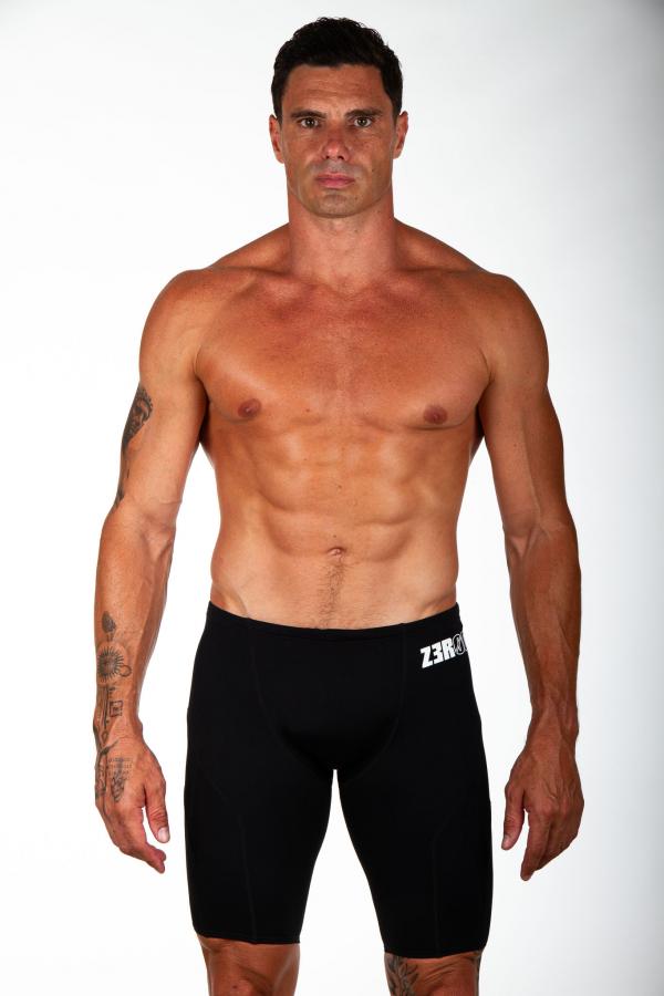 Man black and grey swimming jammer | Z3R0D