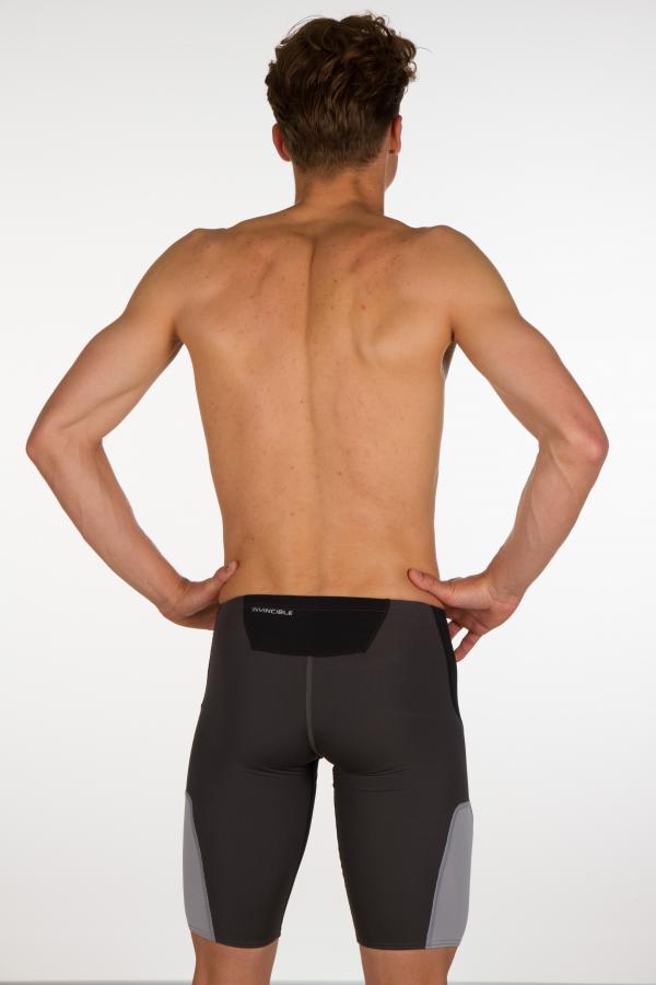 Man black and grey swimming jammer | Z3R0D