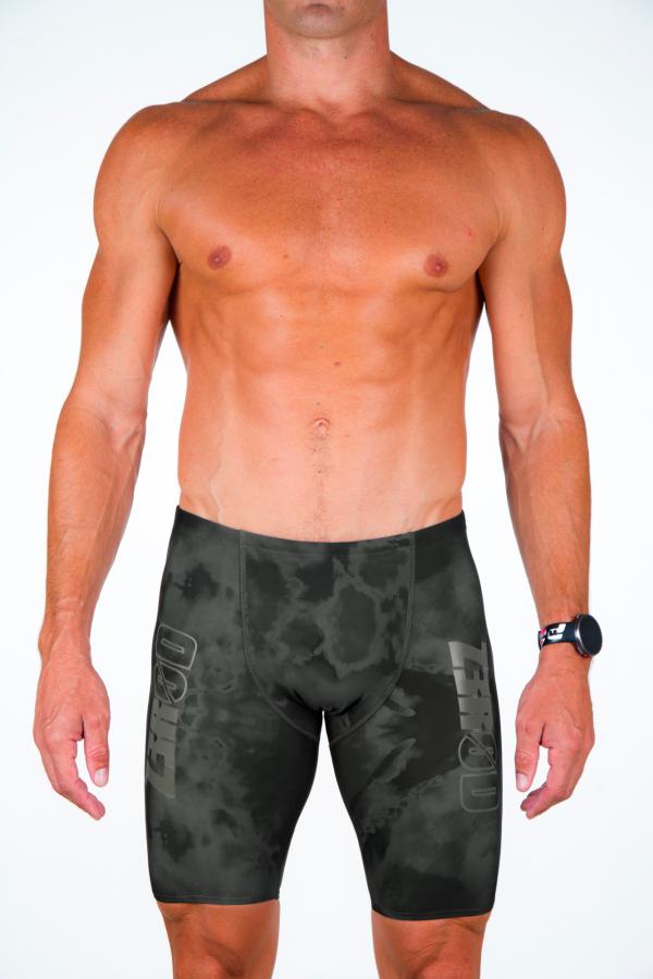 Man dark shadows tie & dye swimming jammer | Z3R0D