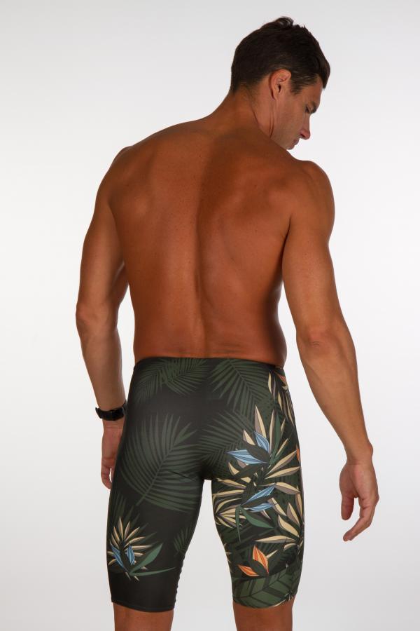 Jammer natation tropical vert homme | Z3R0D