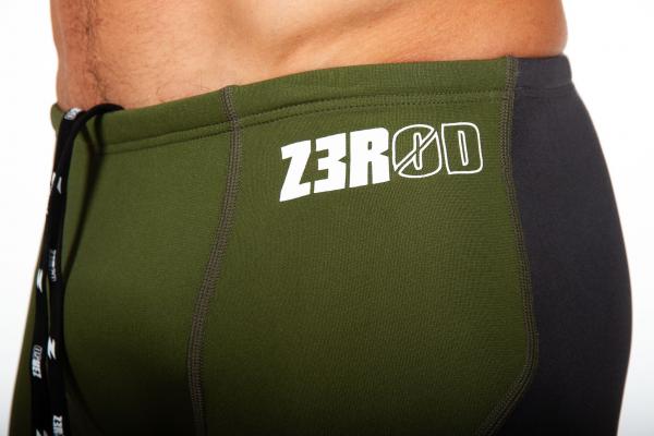 Man khaki and grey swimming jammer | Z3R0D