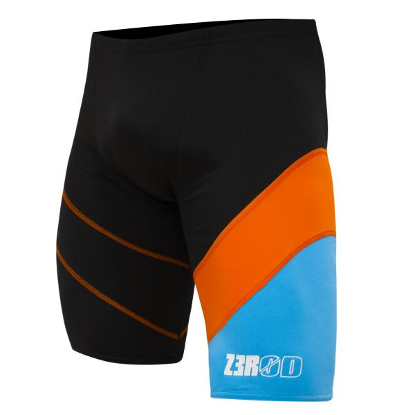 Z3R0D - Black/orange/atoll swimming jammers