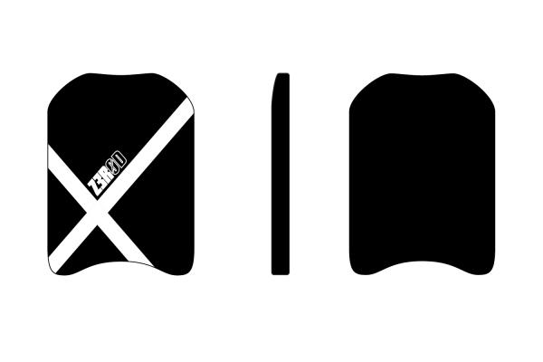 Z3R0D - Triathlon : Swimming, EQUIPMENT : KICK BOARD (BLACK)