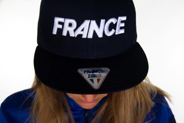 Z3R0D - Triathlon : df : LIFESTYLE CAP FRANCE (NAVY)