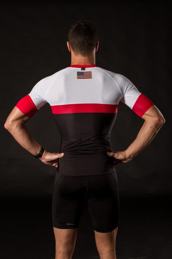 Maillot vélo Z3R0D Nasa Explorer, maillot cyclisme manches courtes 