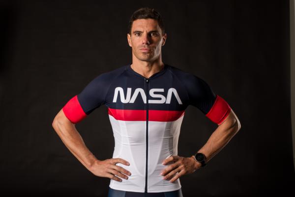 Maillot vélo Z3R0D Nasa Explorer, maillot cyclisme manches courtes 