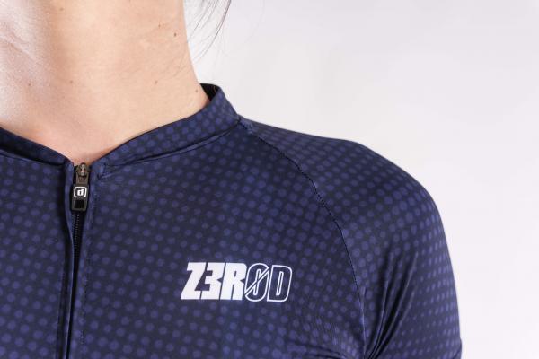 Maillot vélo France Z3R0D à manches courtes pour femmes