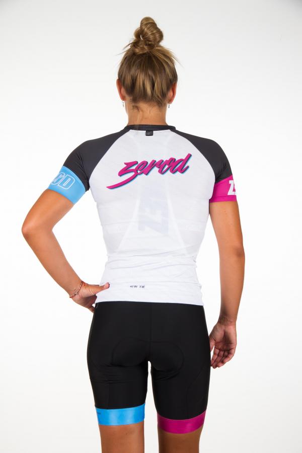 Maillot vélo Miami Z3R0D à manches courtes pour femmes