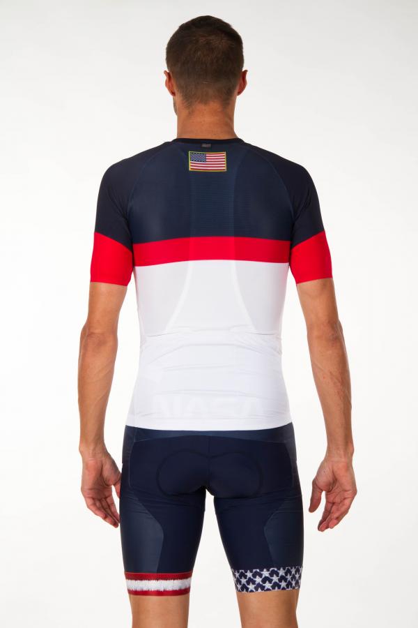 Z3R0D NASA cycling jersey, cycling short sleeves jersey for men