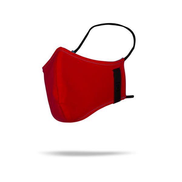 Z3R0D reversible face mask black/red