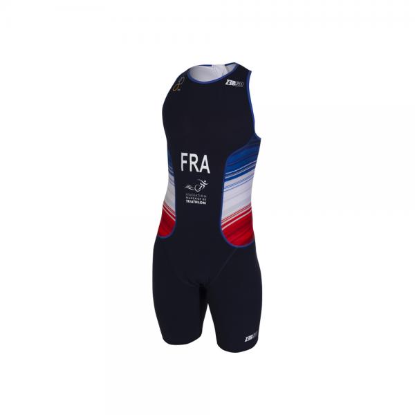 Tenue de triathlon, trifonction oSUIT Homme FRANCE Z3R0D