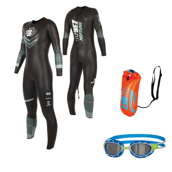Triathlon neoprene Neptune wetsuit for women | Z3R0D