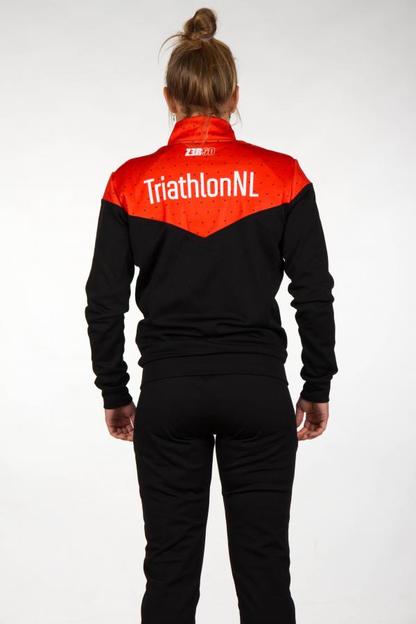 Z3R0D - Triathlon : Lifestyle   : NETHERLANDS TRACKSUIT BOTTOM  (BLACK)