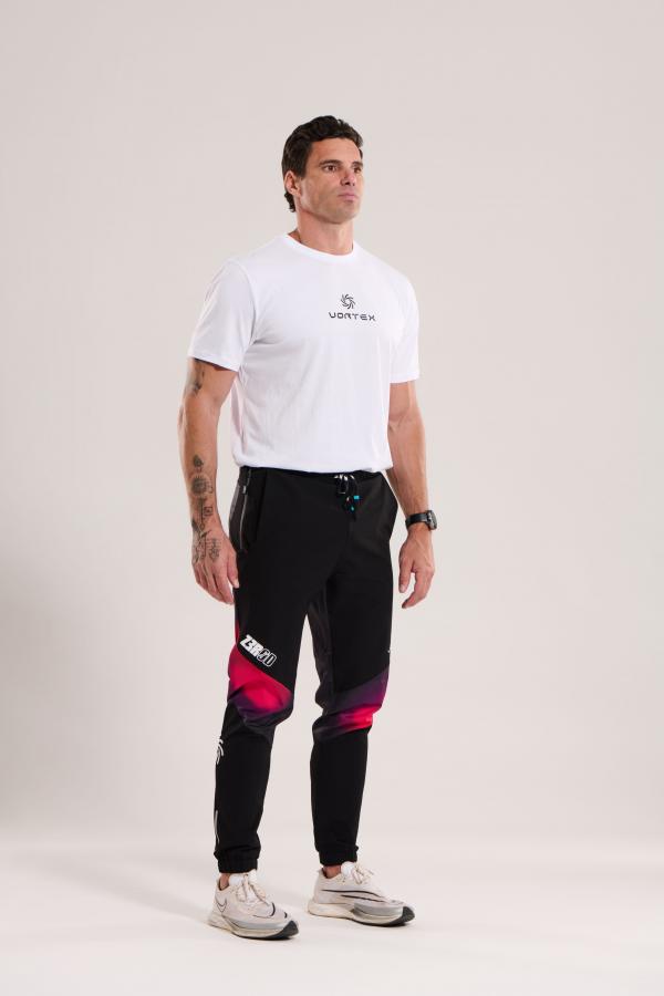 Vortex Nebula Black Elite Tech pants for men | Z3R0D