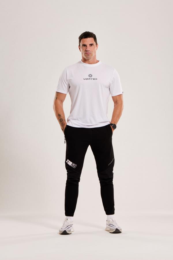Pantalon lifestyle noir ELITE tech pants homme | Z3R0D