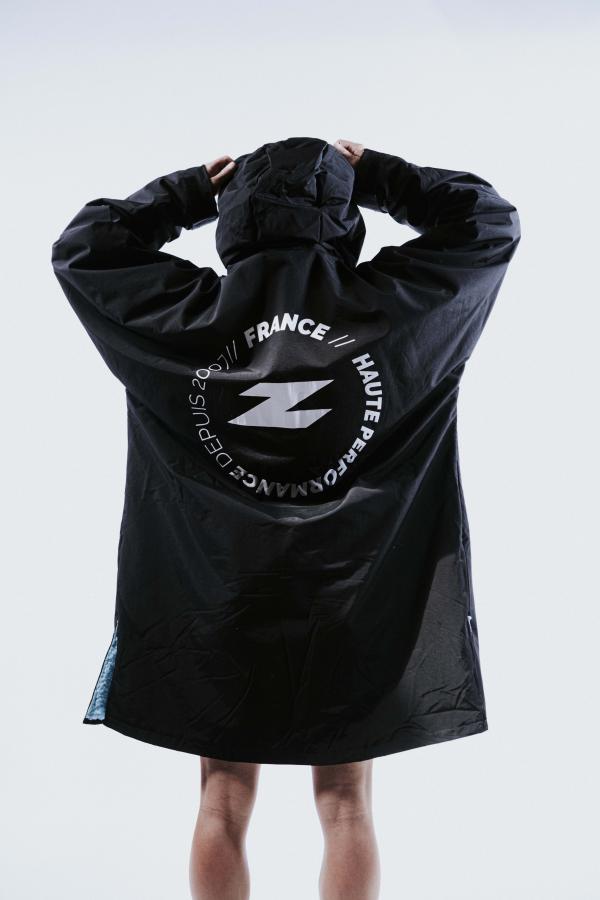 Open Water Waterproof Changing Parka black atoll | Z3R0D