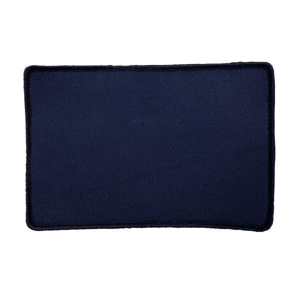 Patch velcro bleu marine personnalisable Z3R0D