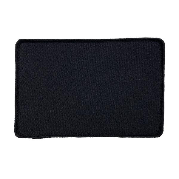 Black Customizable Velcro Patch big size | Z3R0D