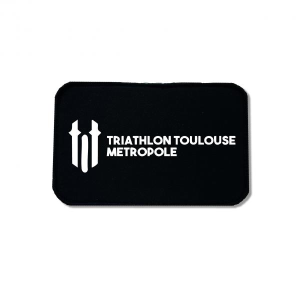 Patch velcro noir grande taille personnalisable Z3R0D